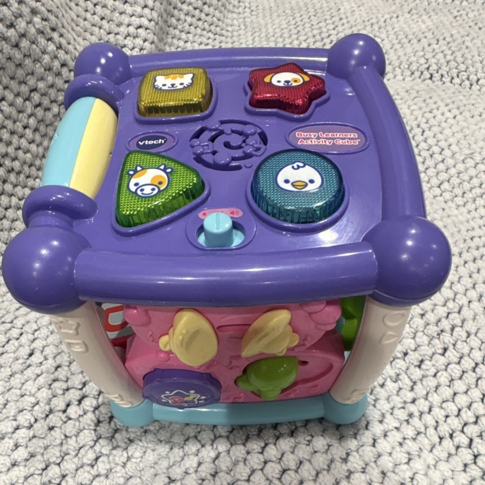 VTech Busy Learners Activity Cube Animals Multicolor‎ 6-36 Months UT25421